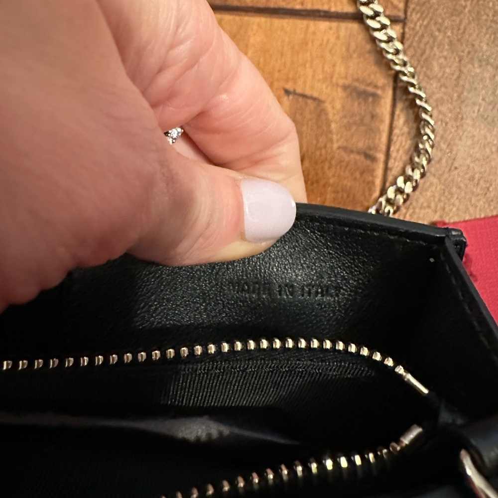 Valentino Garavani VLogo WOC Wallet on a Chain Crossbody Purse Wristlet Clutch - Picture 10 of 16